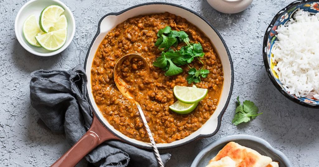 vöröslencseragu rizzsel - GRoby házhozszállítás