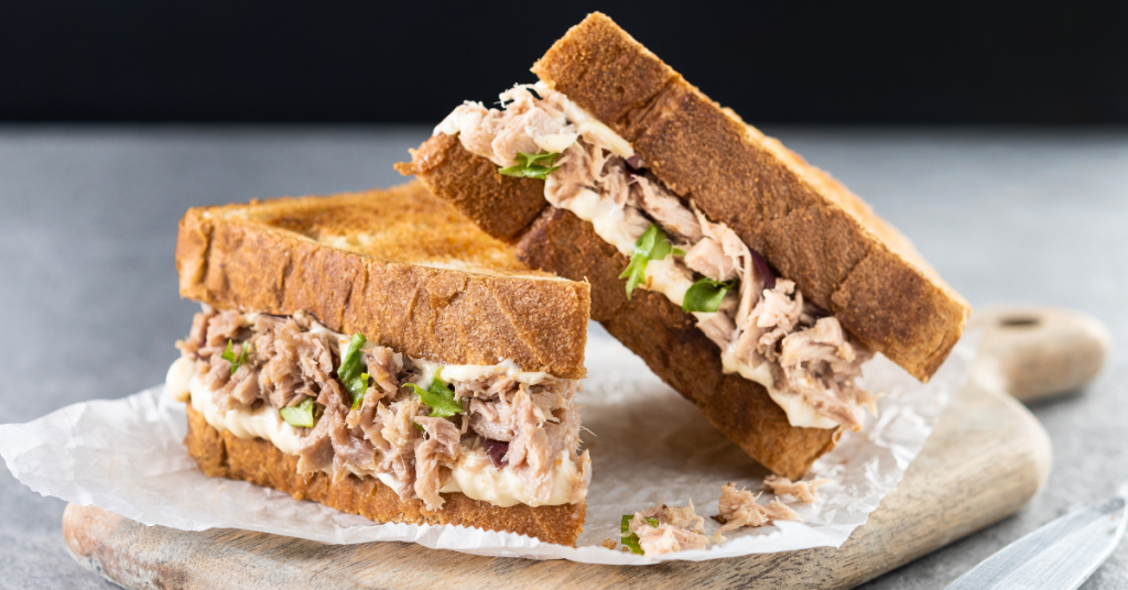 Groby, tonhalas szendvics