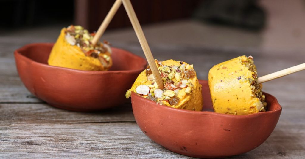 Groby, kulfi, indiai fagylalt